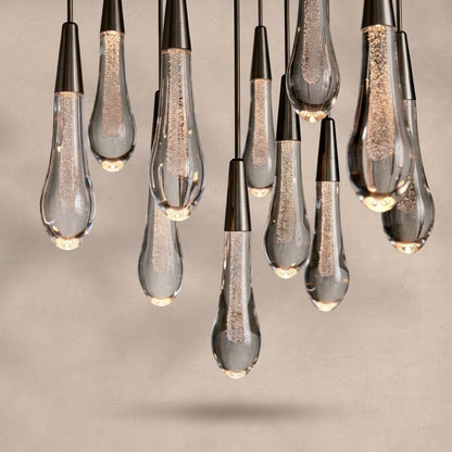 Soltaire Round Chandelier 17" 24" 36“ 58“