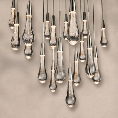 Soltaire Round Chandelier 17" 24" 36“ 58“