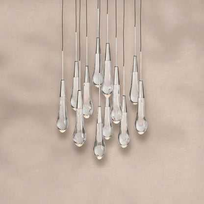 Soltaire Round Chandelier 17" 24" 36“ 58“