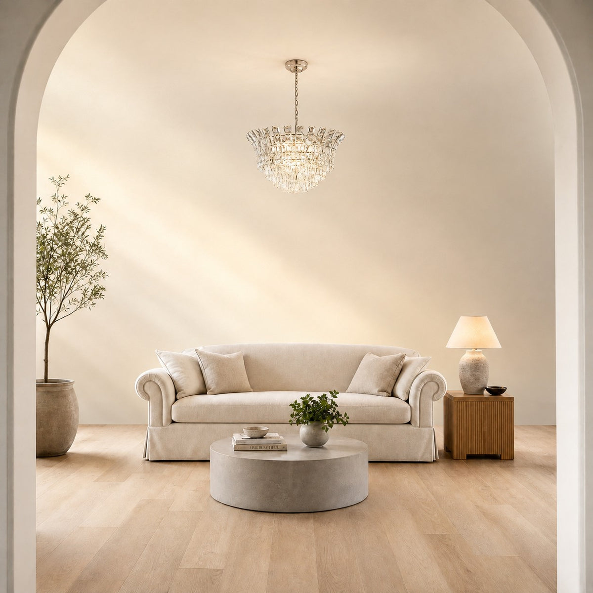 Splendore Statement Halo Chandelier