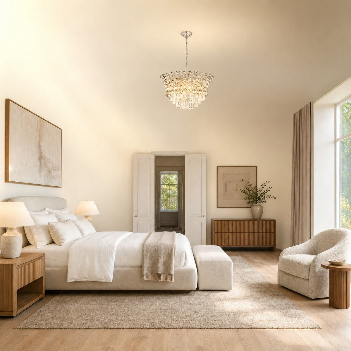 Splendore Statement Halo Chandelier