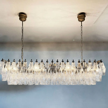 Murano Chandelier – Poliedri – 138 glass