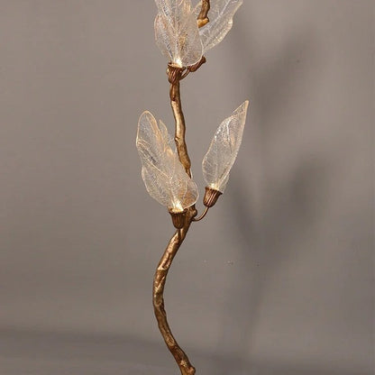 Creative Bionic Resin Leaves Chandelier for Living Room/Dining Room/Staircase
