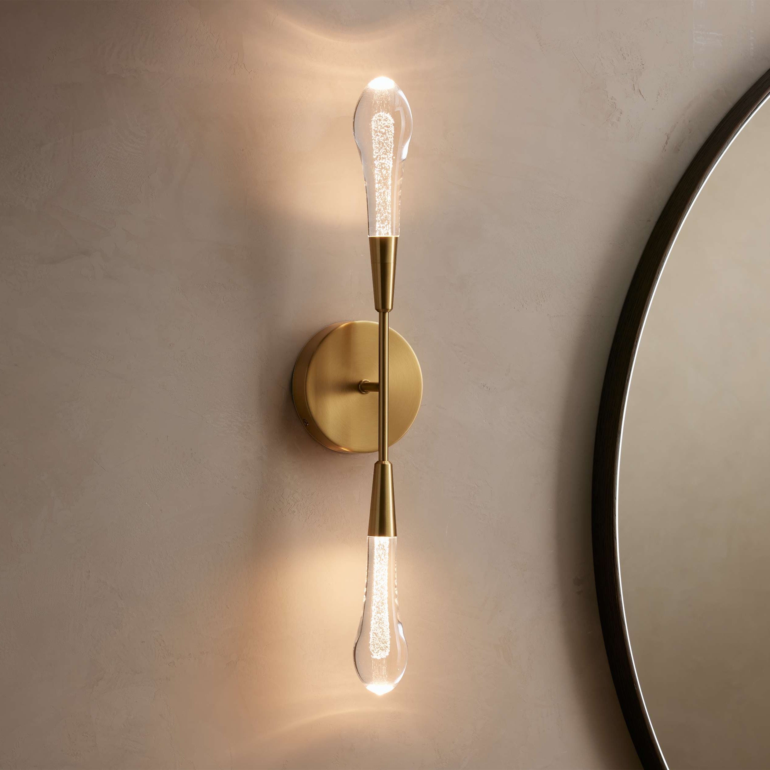 Soltaire Double Sconce - Arven