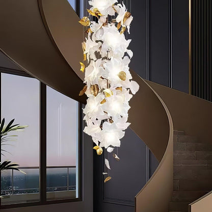 Flying Flowers Fluttering Chandelier