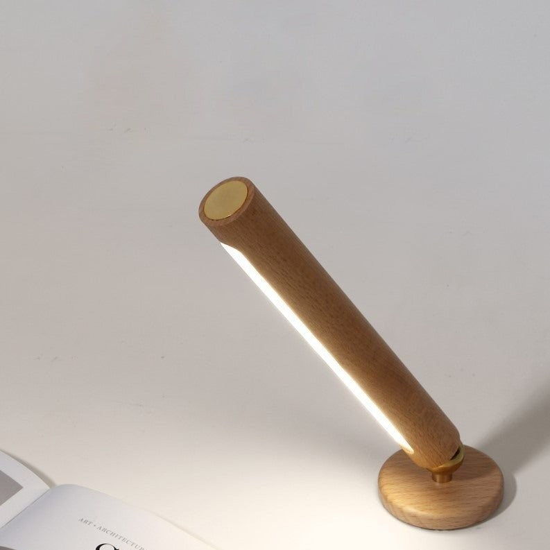 Deniselamp® Minimalistic Wooden Wall Lamp in Nordic Style