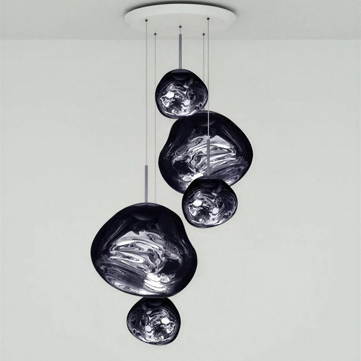 Modern Rock Glass Special Shape Pendant Lighting