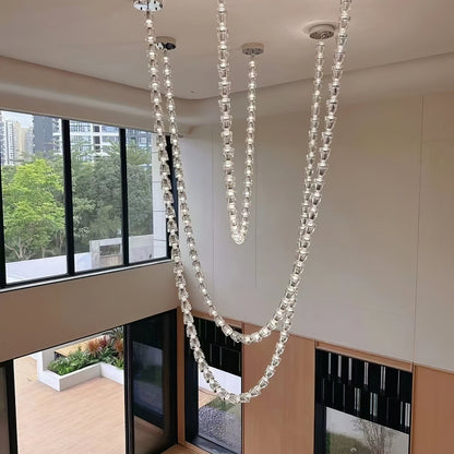 Gabriel Chrome Crystal Chandelier