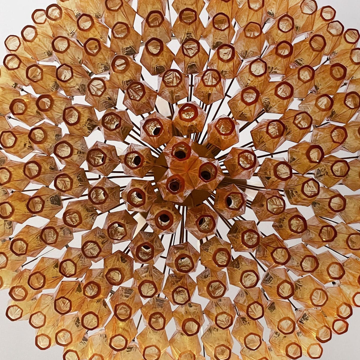 Murano Chandelier – Poliedri – 185 glass