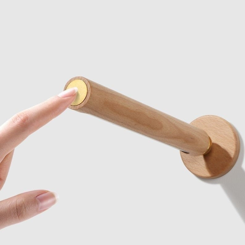 Deniselamp® Minimalistic Wooden Wall Lamp in Nordic Style