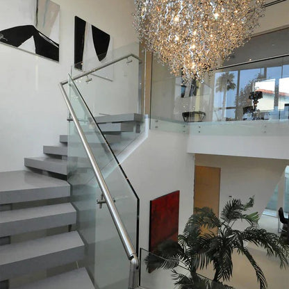Modern 10/13/21-Light Gyroscopic Chrome Pendant Light Fixtures for Dining Room/Living Room