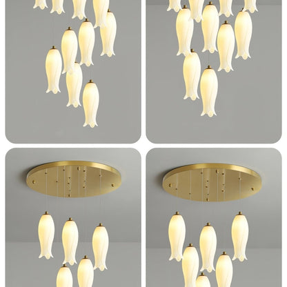 Luma Flora Stairs Chandelier