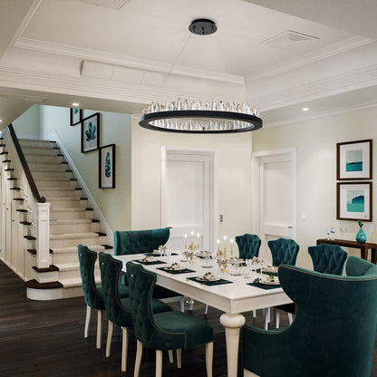 Parkes Crystal Round Chandelier