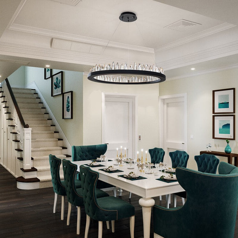 Parkes Crystal Round Chandelier