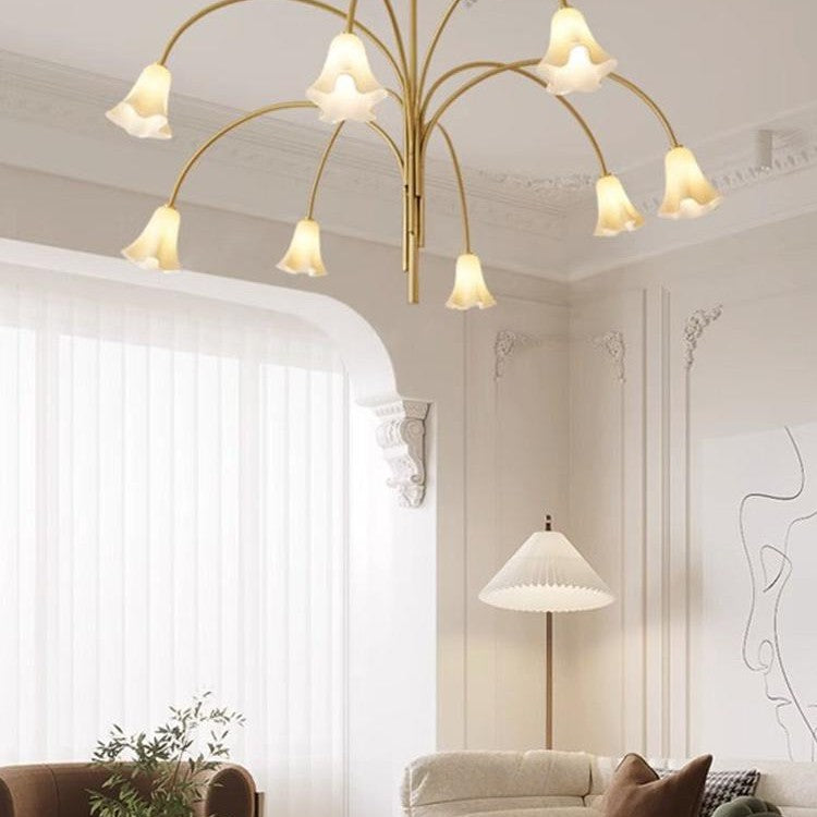 Vintage Elegant Flora Chandelier