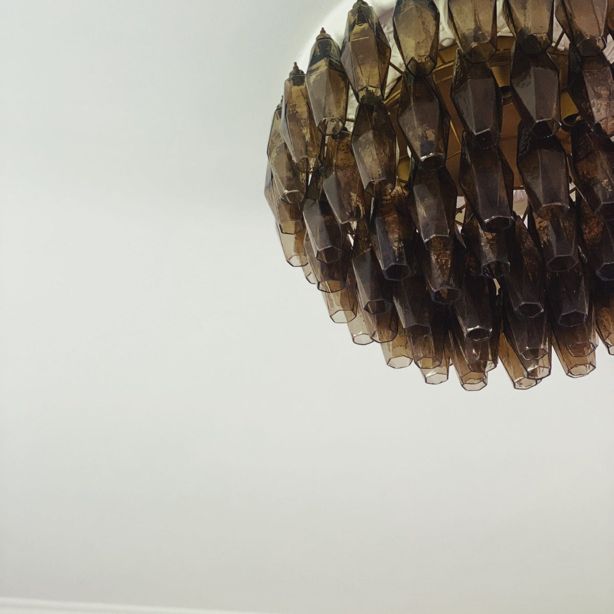 Murano Chandelier – Poliedri – 84 glasses
