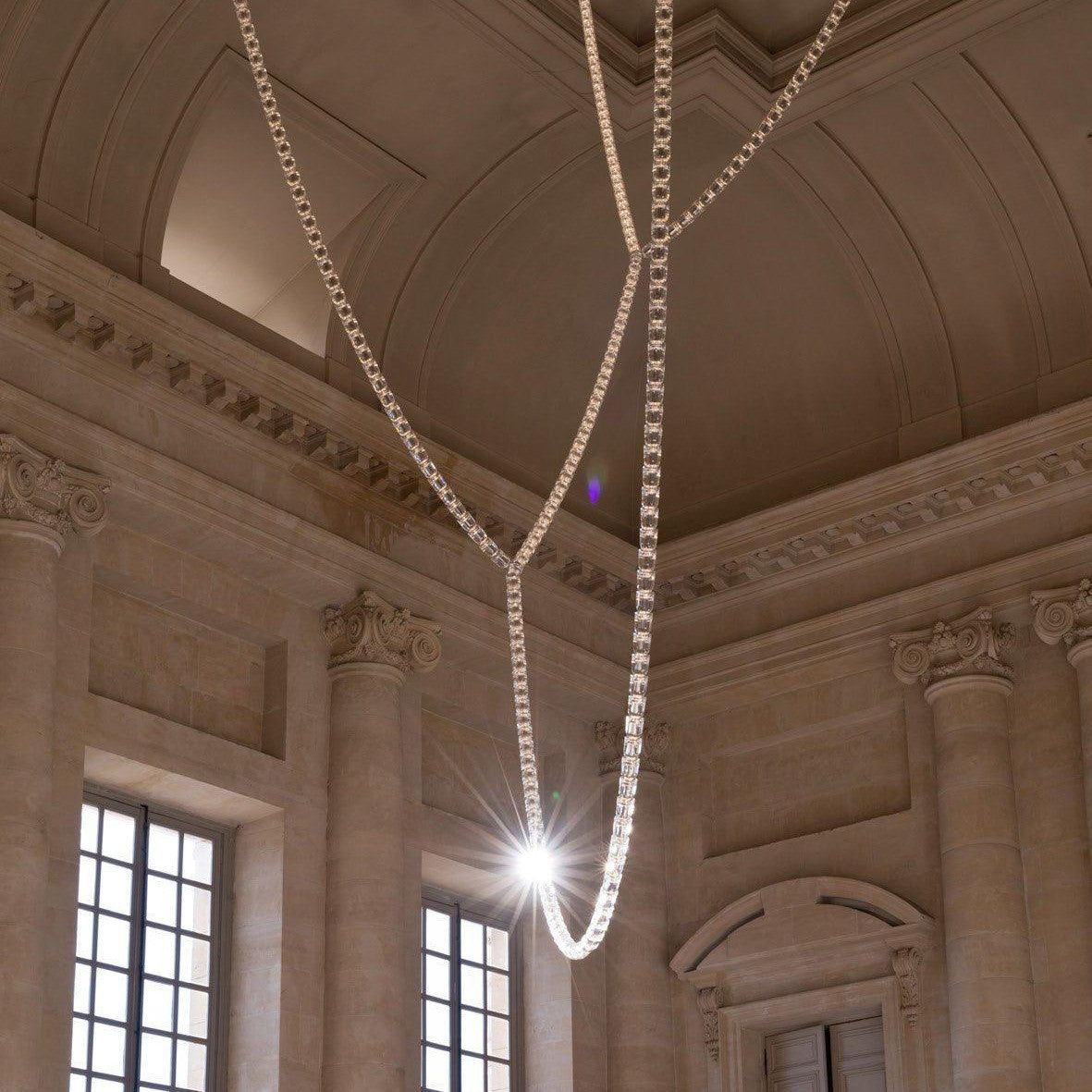 Gabriel Chrome Crystal Chandelier