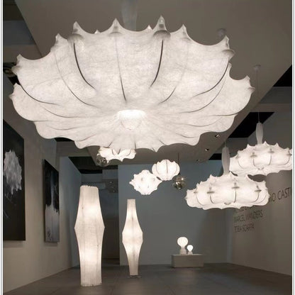 Alien Cloud - French Cream Silk Pendant Chandelier