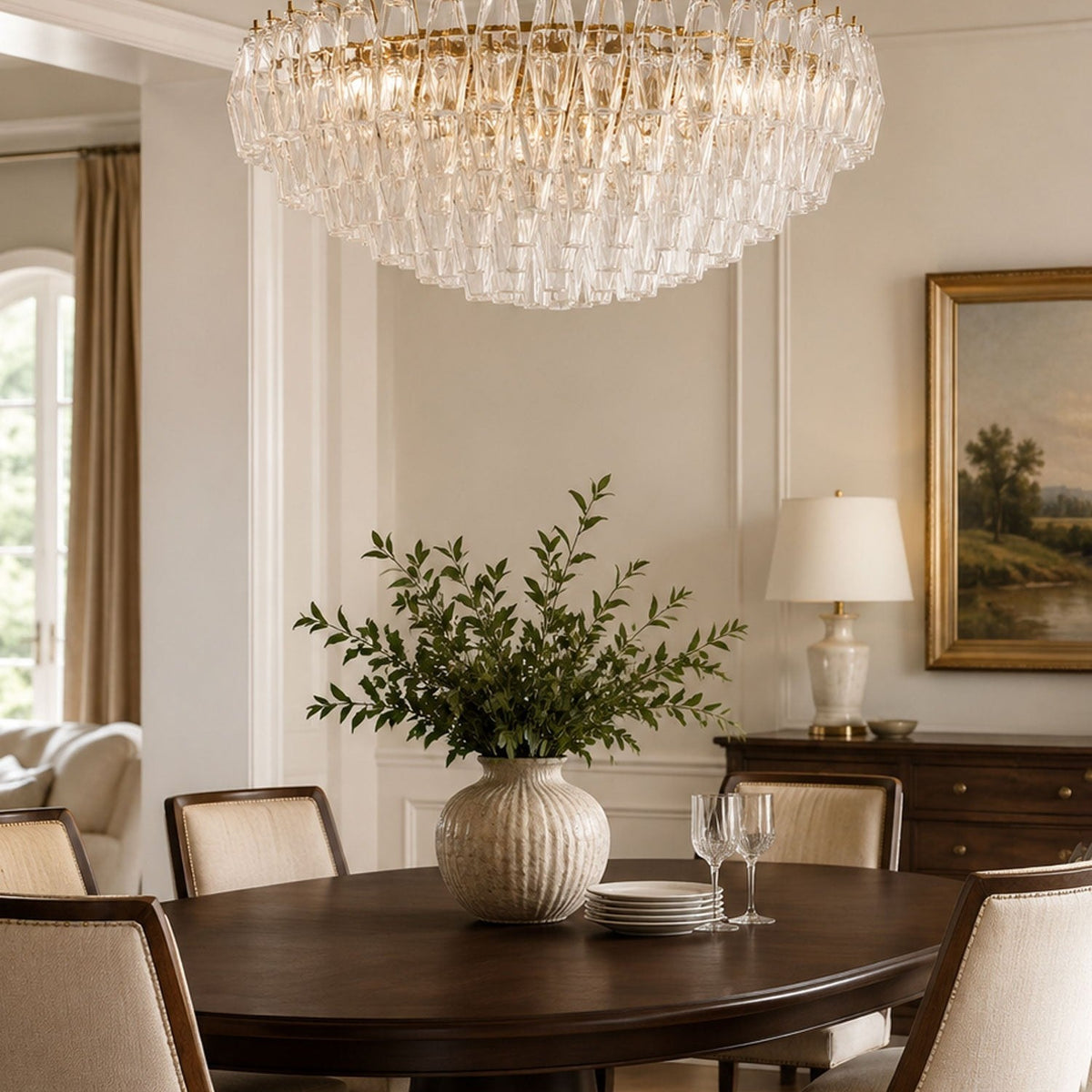 Clear Sorrento Chandelier
