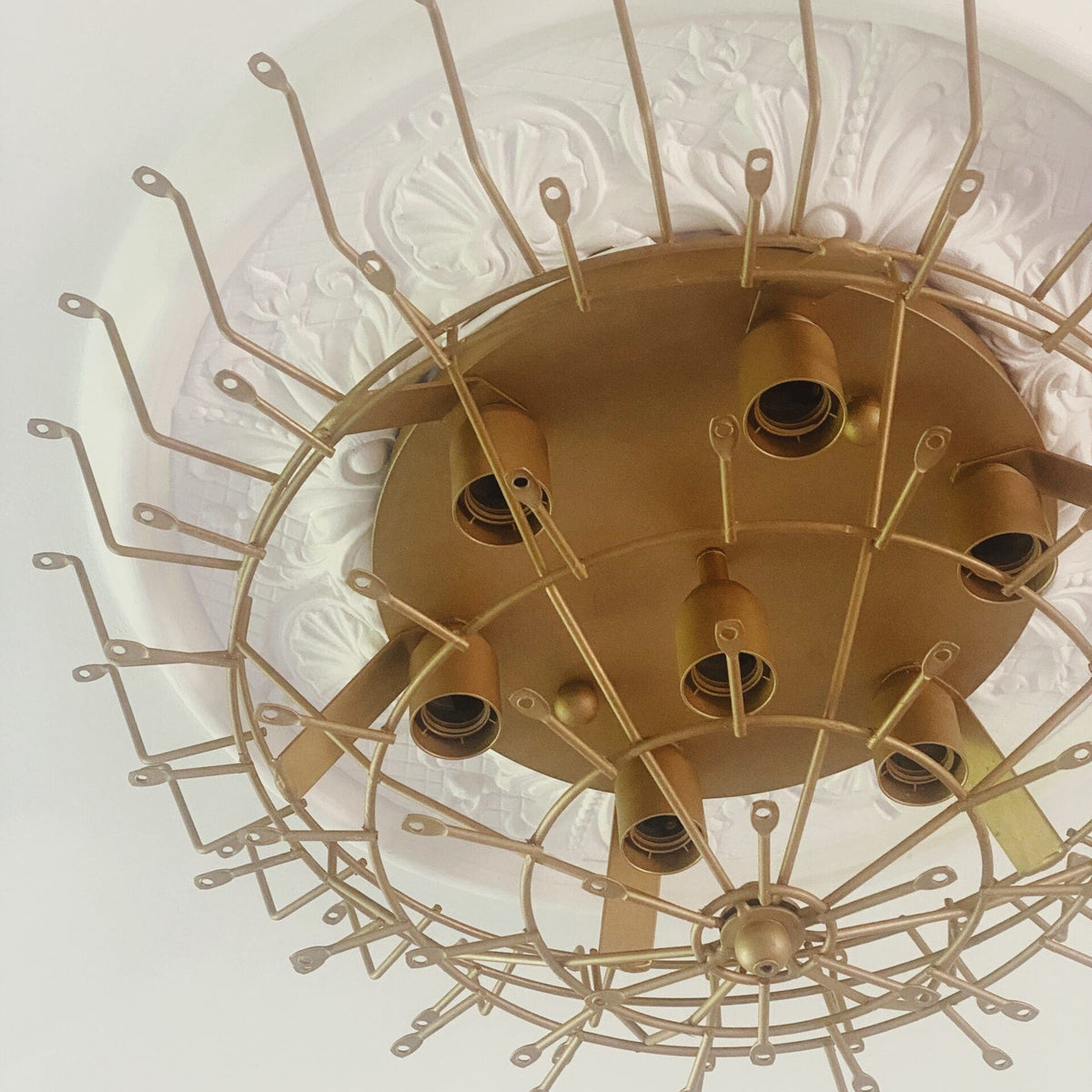 Murano Chandelier – Poliedri – 84 glasses