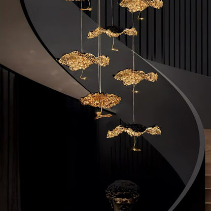 Brass Aviary Constellation Chandelier