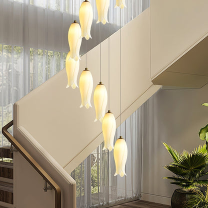 Luma Flora Stairs Chandelier