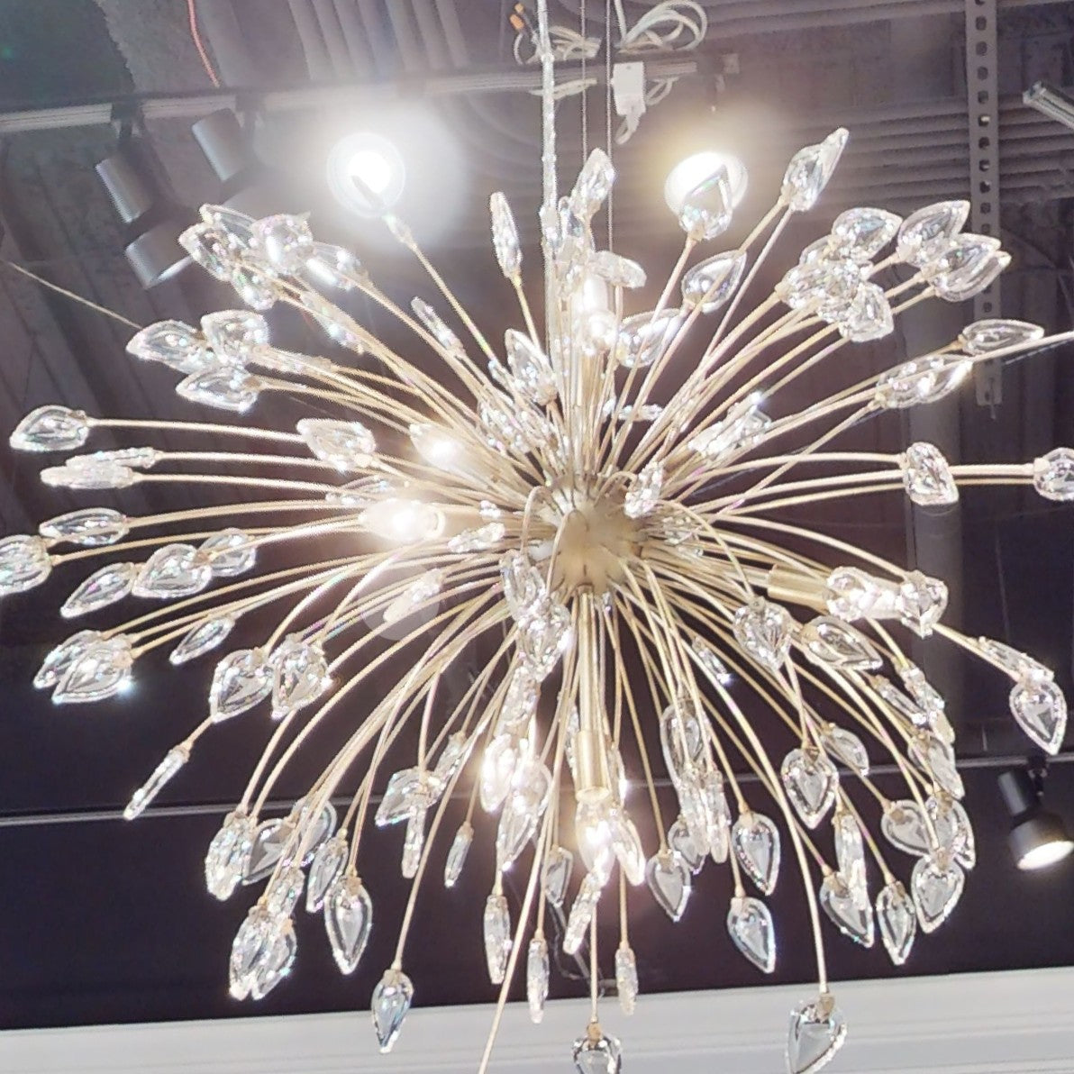 Reveille Crystal Constellation Seven-Light Pendant Chandelier