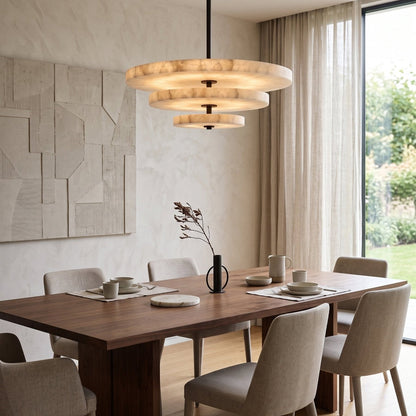 Ice Queen Alabaster Chandelier