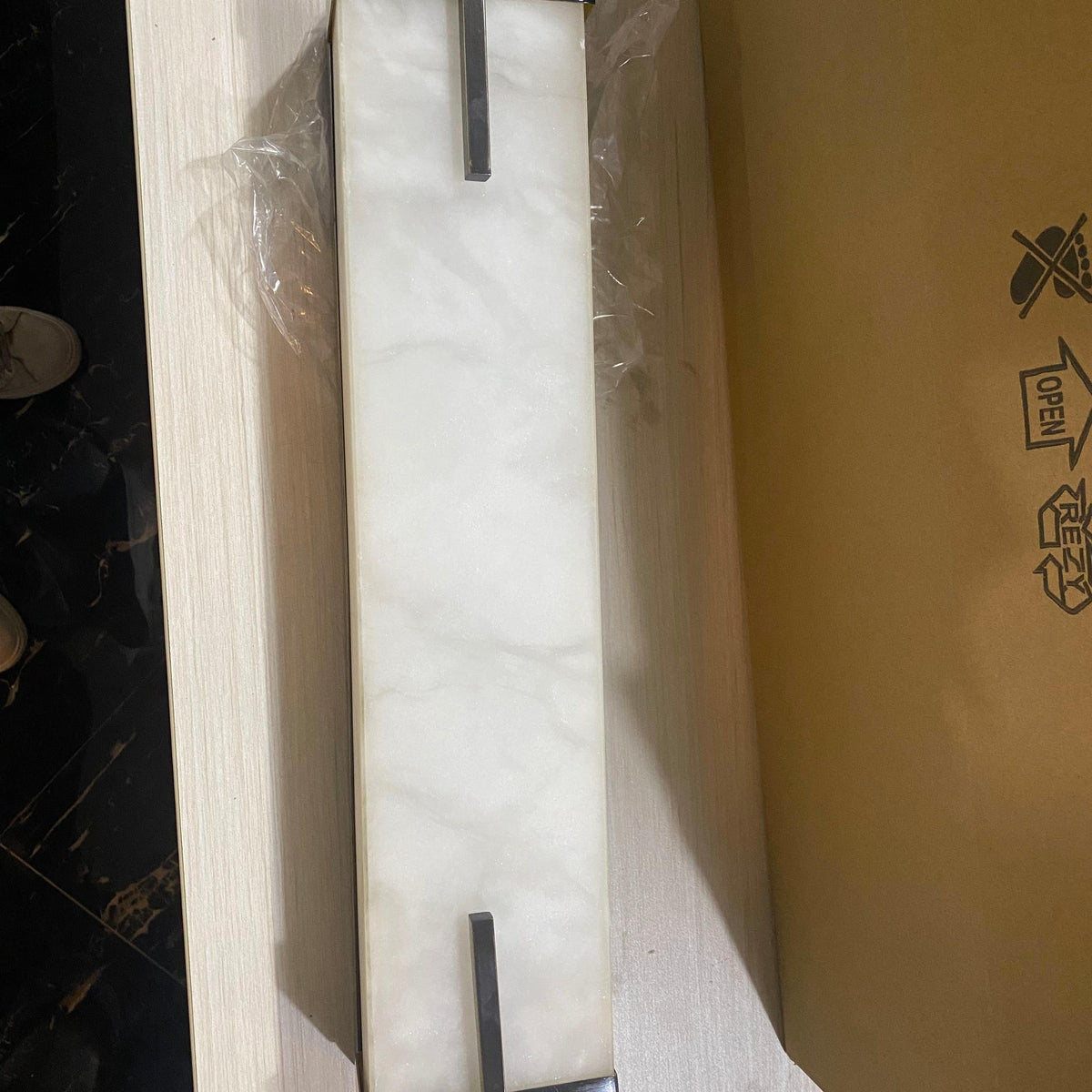 Beckett Alabaster Wall Sconce