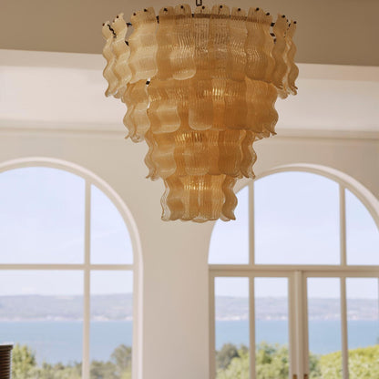 Pollensa Glass Chandelier