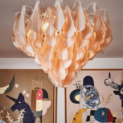 Vivara Glass Chandelier