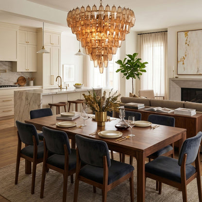 Asti Glass Chandelier