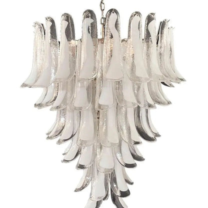 Murano Chandelier – 75 petals – Transparent