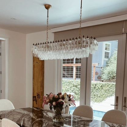 Murano Chandelier – Poliedri – 138 glass