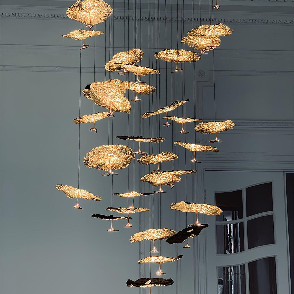 Brass Aviary Constellation Chandelier