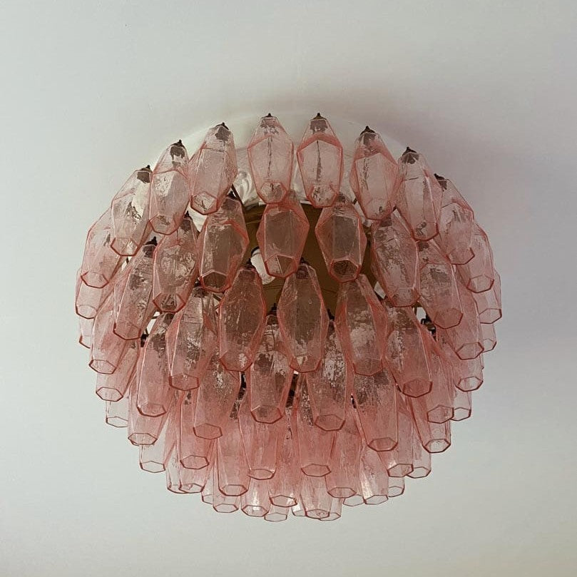 Murano Chandelier – Poliedri – 84 glasses