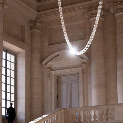 Gabriel Chrome Crystal Chandelier
