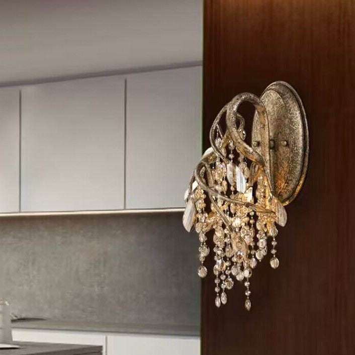 Light Luxury Vintage Wall Light For Living Room/Dining Room