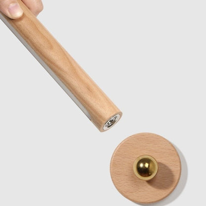 Deniselamp® Minimalistic Wooden Wall Lamp in Nordic Style