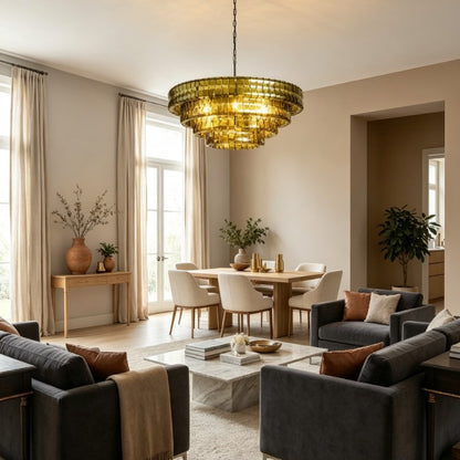 Ghiara Round Chandelier