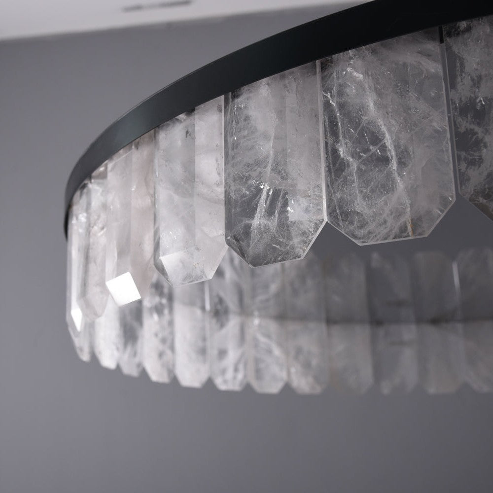Rolantis Rock Crystal Pendant 32.7"