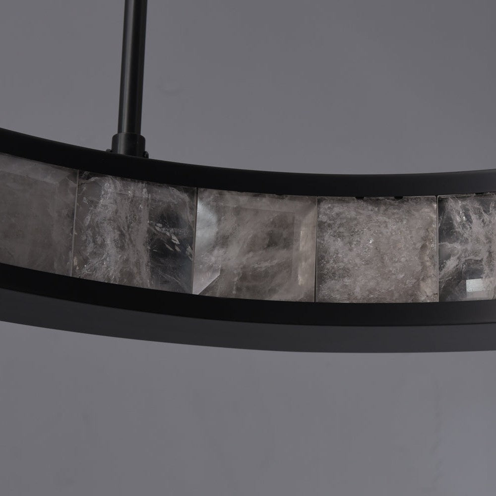 Rock Crystal Concorde Chandelier 40'' 50''