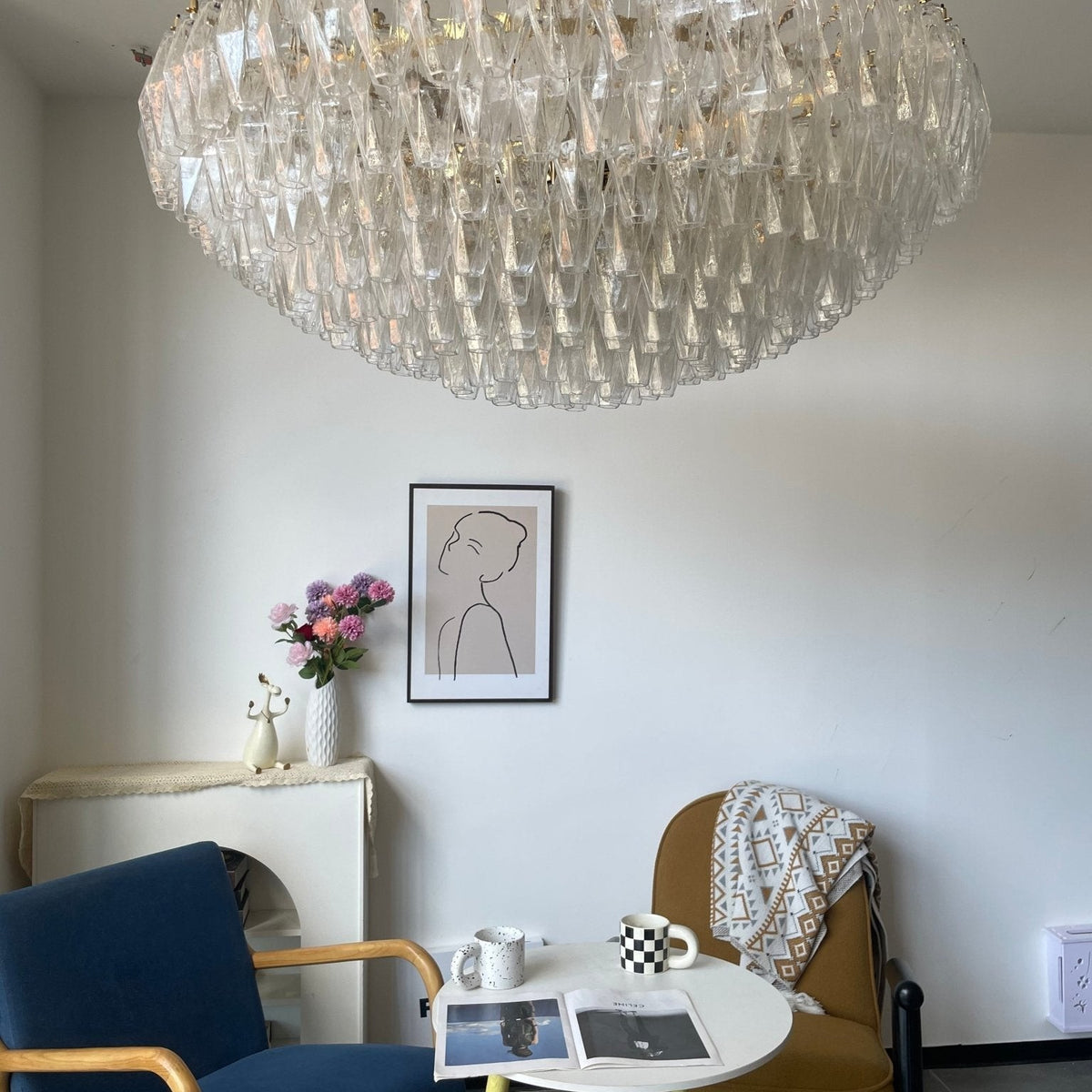 Clear Sorrento Chandelier
