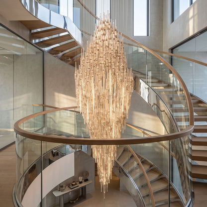Vitara Glass Drop Chandelier