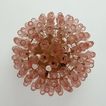 Murano Chandelier – Poliedri – 84 glasses
