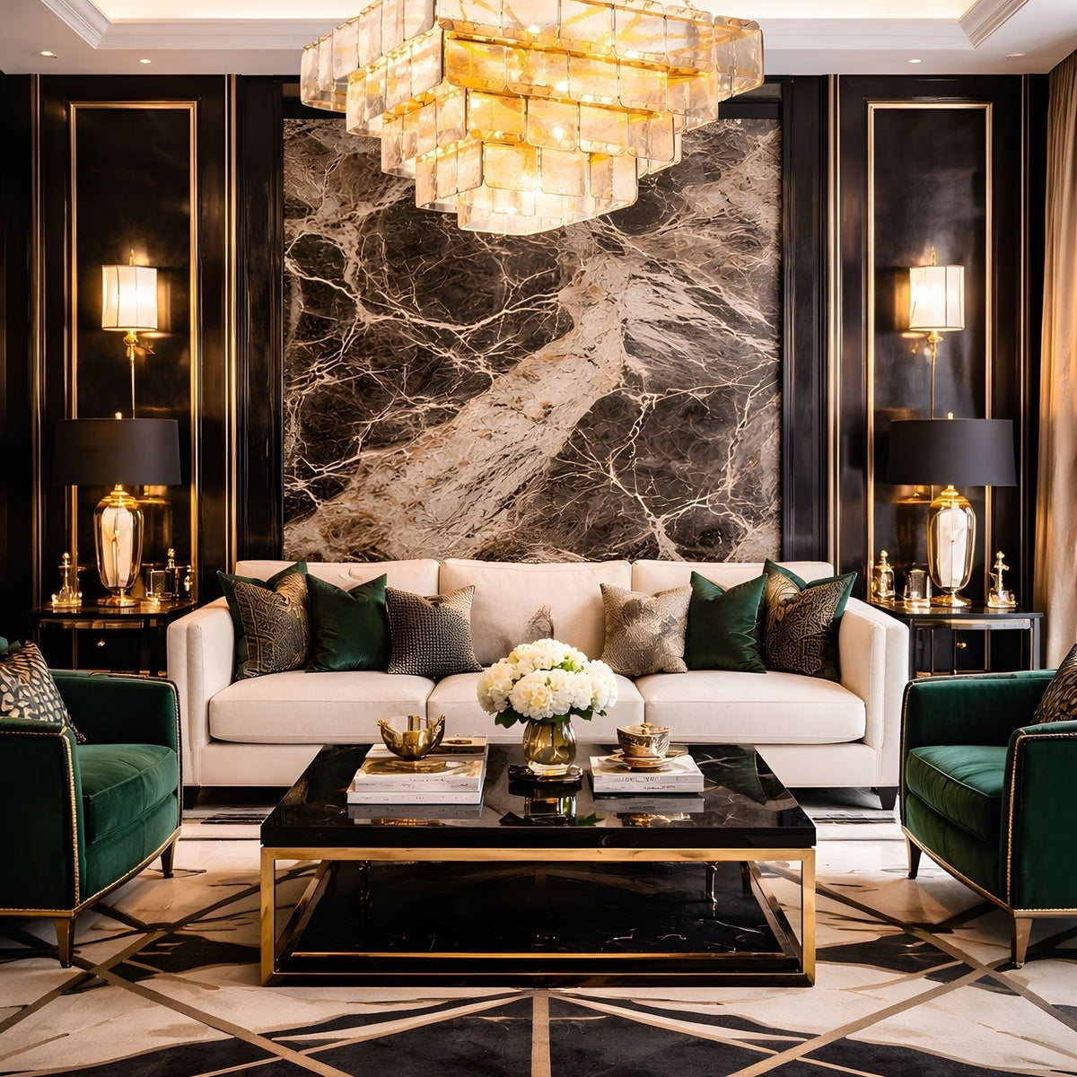 Regal Chain Chandelier