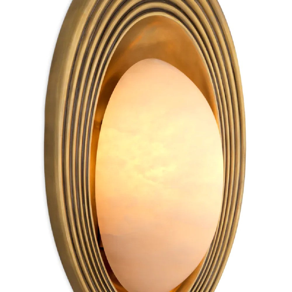 Modern Alabaster Wall Lamp Savono