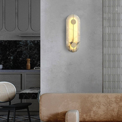 Deniselamp® Creative Marble Wall Lamp in Chinese Style