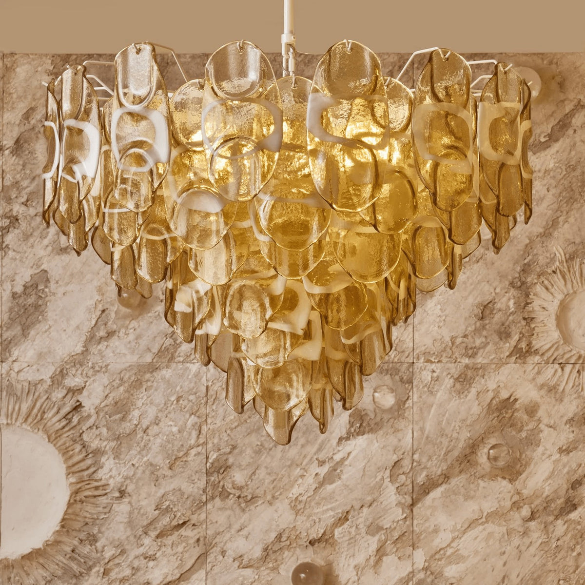 Vivara Glass Chandelier