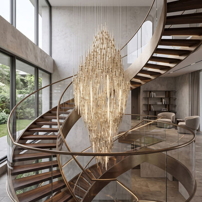 Vitara Glass Drop Chandelier